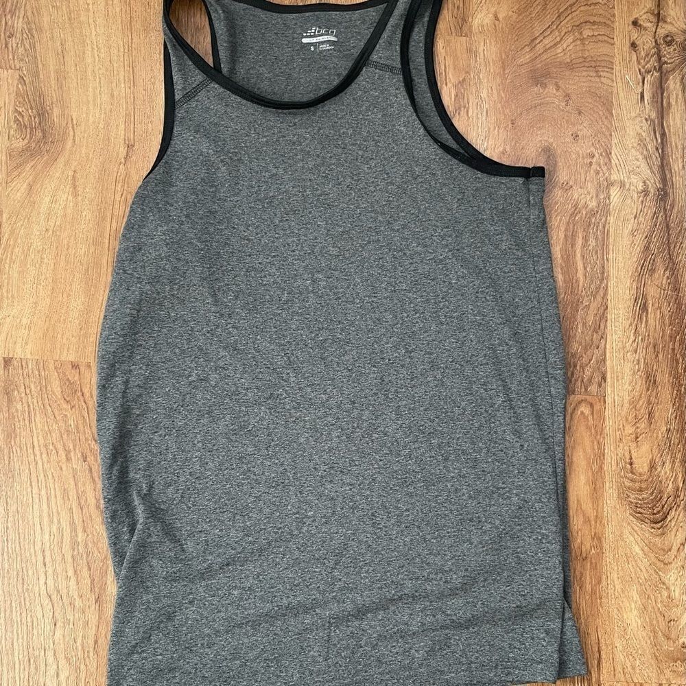 BCG  women’s‎ gray athletic tank sz S